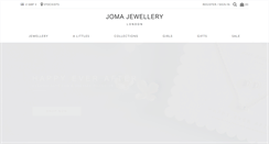 Desktop Screenshot of jomajewellery.com